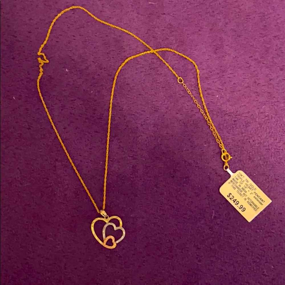 Gold necklace